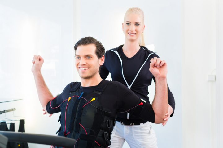 EMS-Training mit Personal Trainerin