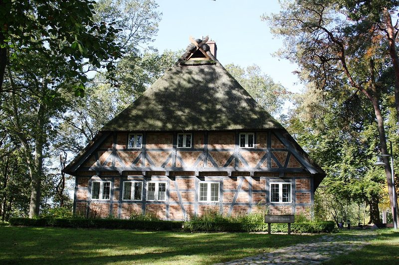 Das Heimathaus in Jesteburg auf dem Niedersachsenplatz.