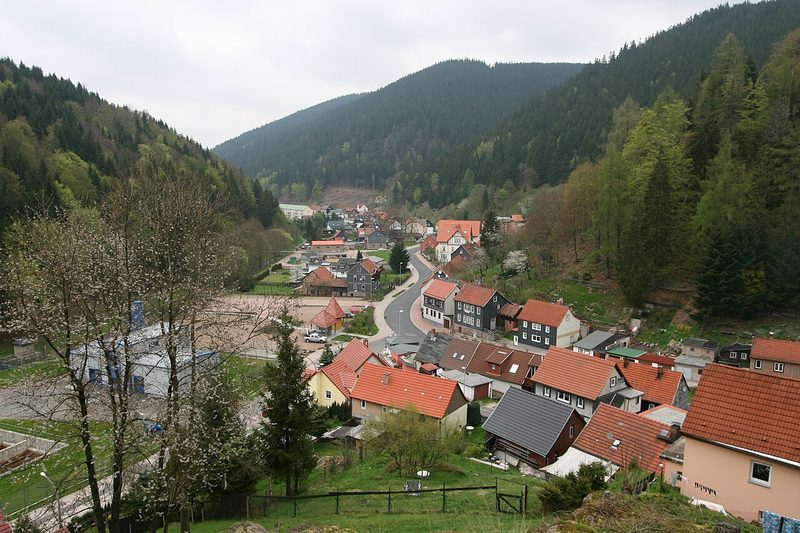 Southern part of Luisenthal, Thuringia