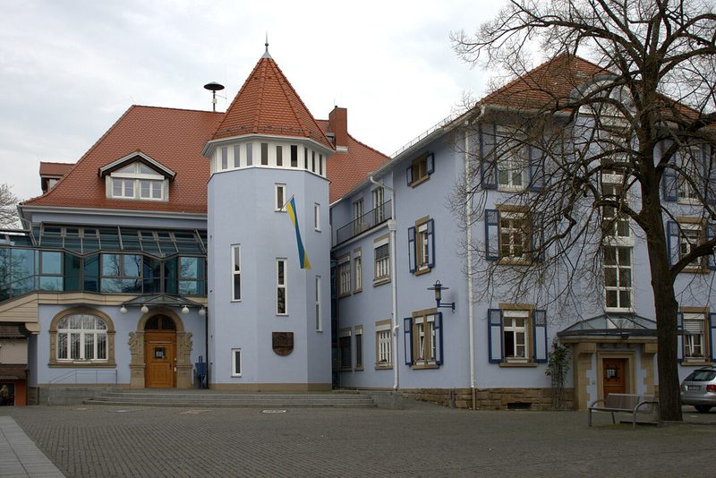 Das Rathaus von Bad Krozingen