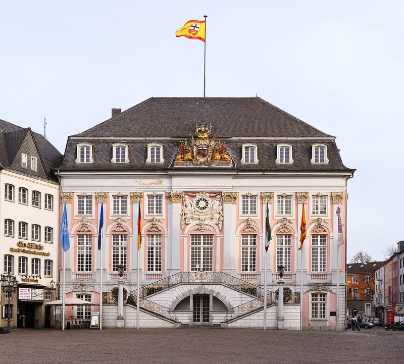das Alte Rathaus in Bonn (Stitching)