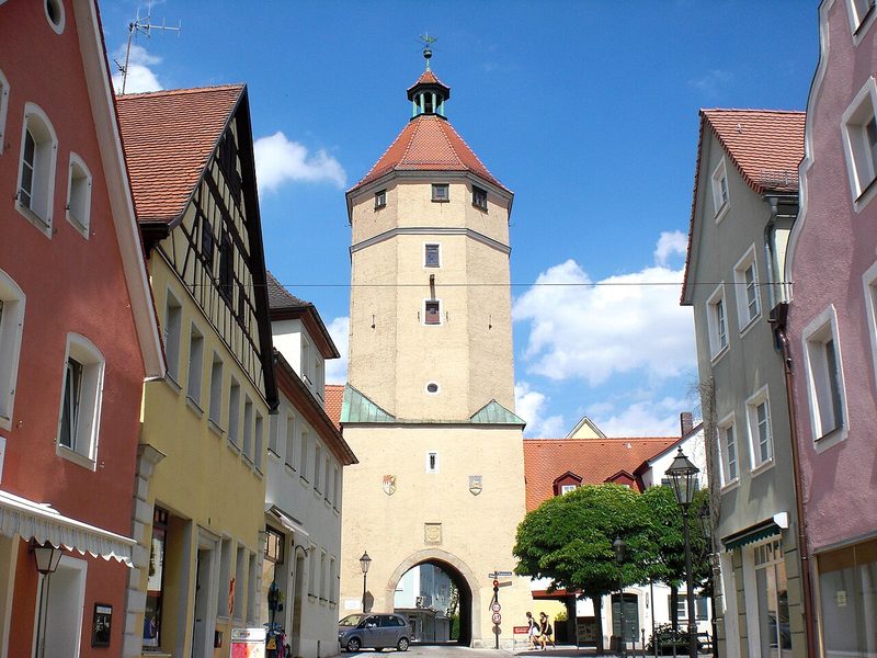 Blasturm in Gunzenhausen