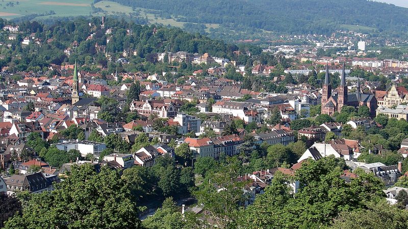 Ansicht von Freiburg im Breisgau