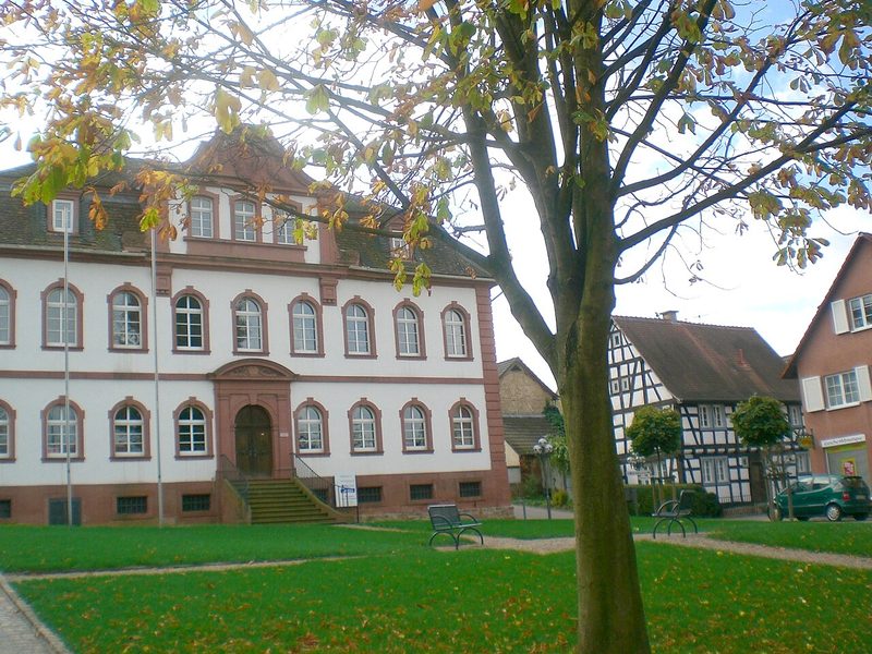 Das Schloss von Bad K&ouml;nig, Deutschland