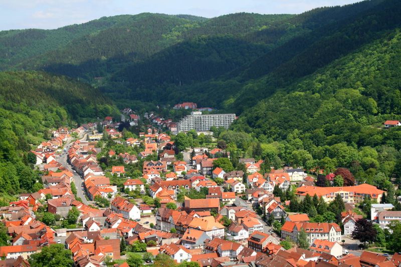 Blick auf Bad Lauterberg (Harz) vom Hausberg